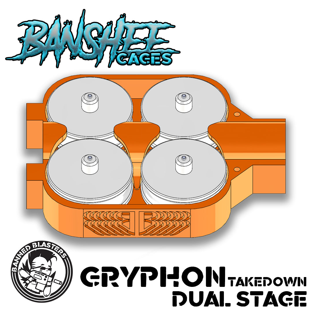 Banshee Cage Set- Gryphon Takedown Dual Stage