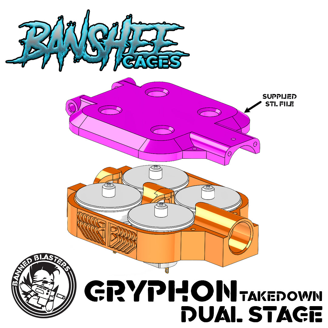 Banshee Cage Set- Gryphon Takedown Dual Stage