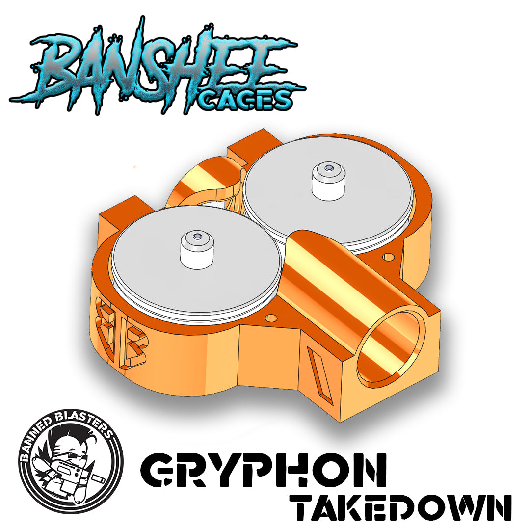 Banshee Cage Set- Gryphon Takedown – Banned Blasters