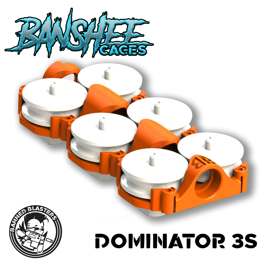 Banshee Cage Set- Dominator Triple Stage – Banned Blasters