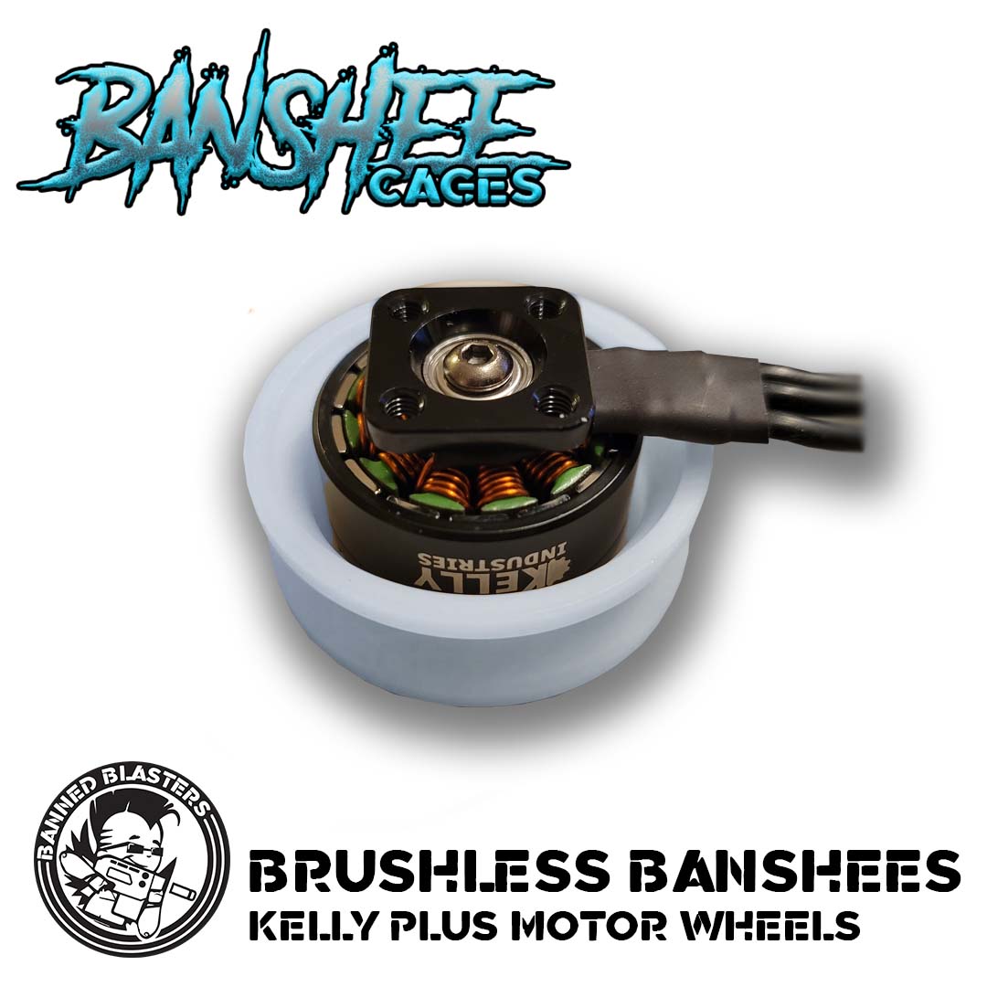 Brushless Banshee Wheels - Kelly Plus Motors (Pair)