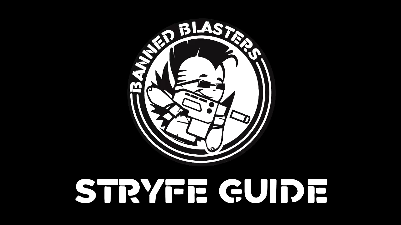 Video about how to modify your Stryfe blaster to insert the Banshee Stryfe Cage.