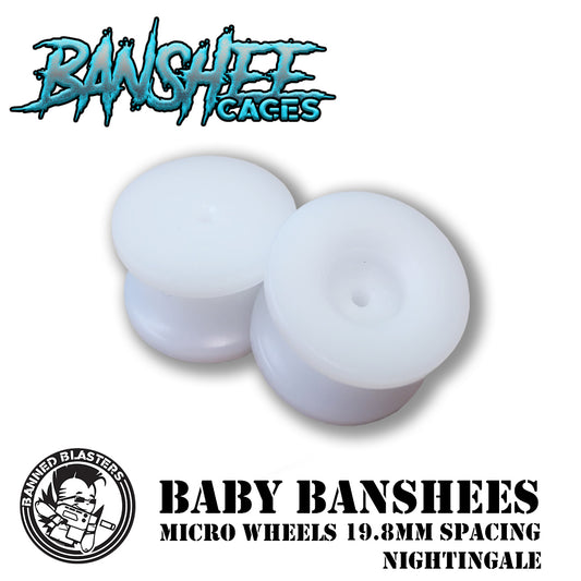 Baby Banshee Micro Wheels (19.8mm Spacing Nightingale) (Pair)